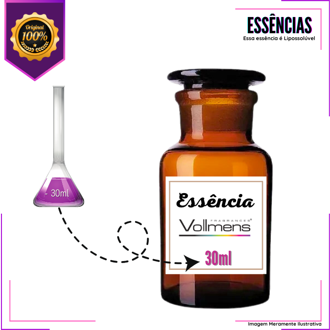 Essência Concentrada Calêndula Vollmens Para Aromatizador - Velas - Sabonetes - Perfumes