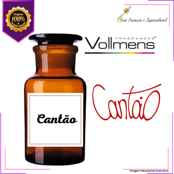 Essência Concentrada Inspiração Cantão Vollmens Para Aromatizador - Velas - Sabonetes - Perfumes