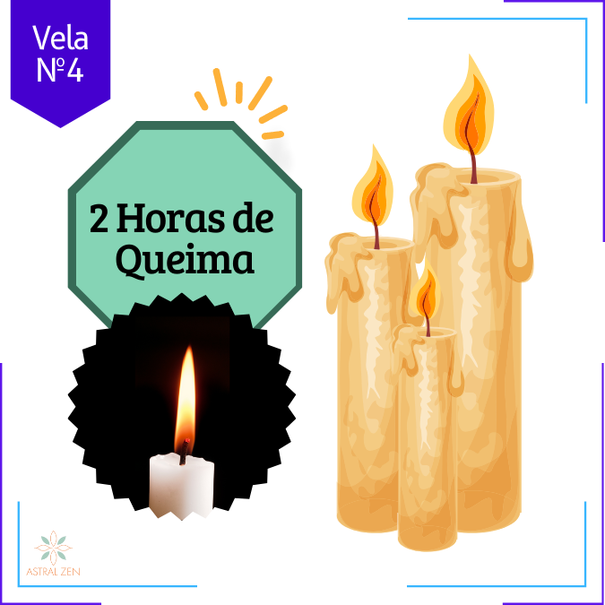 100 Velas Palito Branca Parafina Pura Nº4 (14,5 Cm X 1,1 Cm)