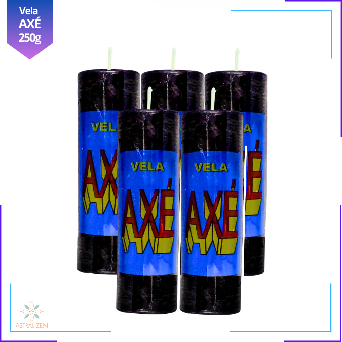 Velas Votivas Coloridas Axé 250 Gramas 100% Parafina Pura 7 dias + de 14 Cores - 3un