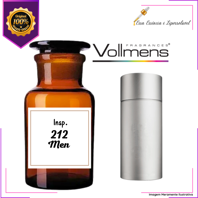 Essência Vollmens Premium Two One Two Men Power - O Toque Sofisticado da Perfumaria Importada Masculina 500g