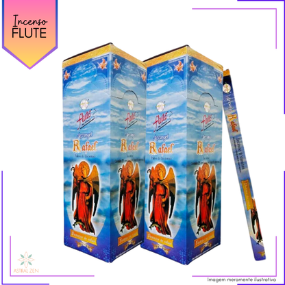 Incenso Flute Arcanjo Rafael - Kit com 6 Iguais ou Variados