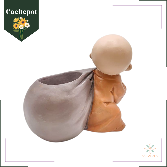 Baby Buda Com Saco Cachepot