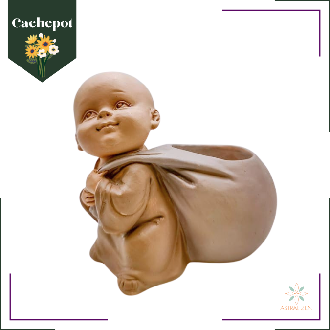 Baby Buda Com Saco Cachepot