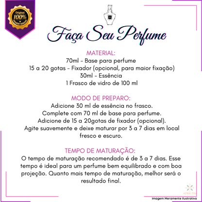 Essência Vollmens Premium Bela Vida Plus - O Toque Sofisticado da Perfumaria Importada Feminina 500g