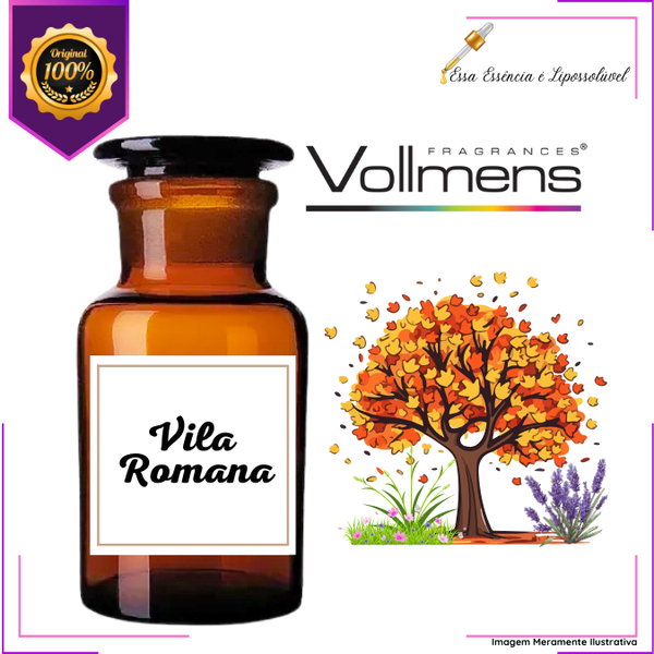 Essência Concentrada Inspiração Vila Romana Vollmens Para Aromatizador - Velas - Sabonetes - Perfumes