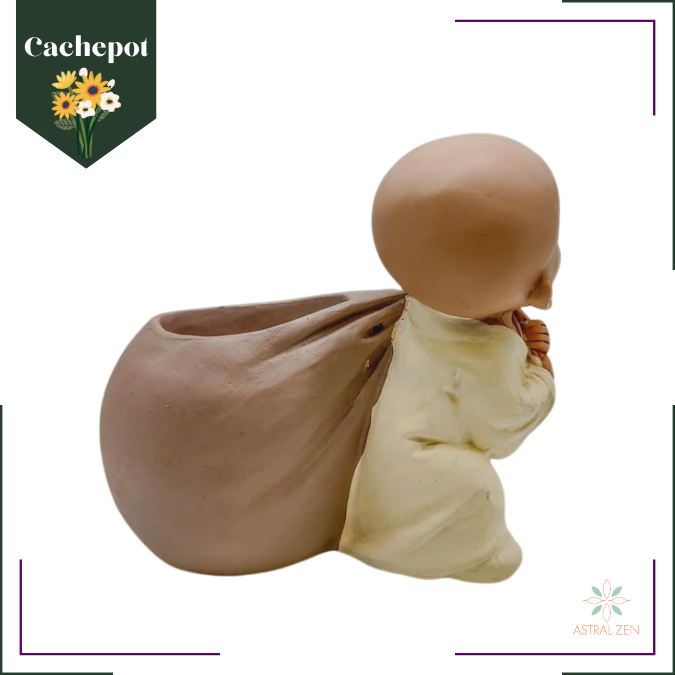 Baby Buda Com Saco Cachepot