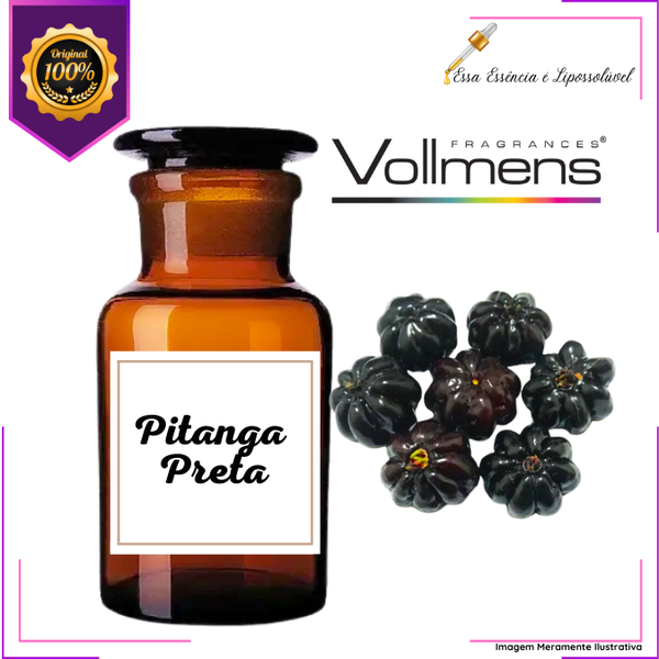 Essência Concentrada Pitanga Preta Vollmens Para Aromatizador - Sabonetes - Velas - Perfumes  500g