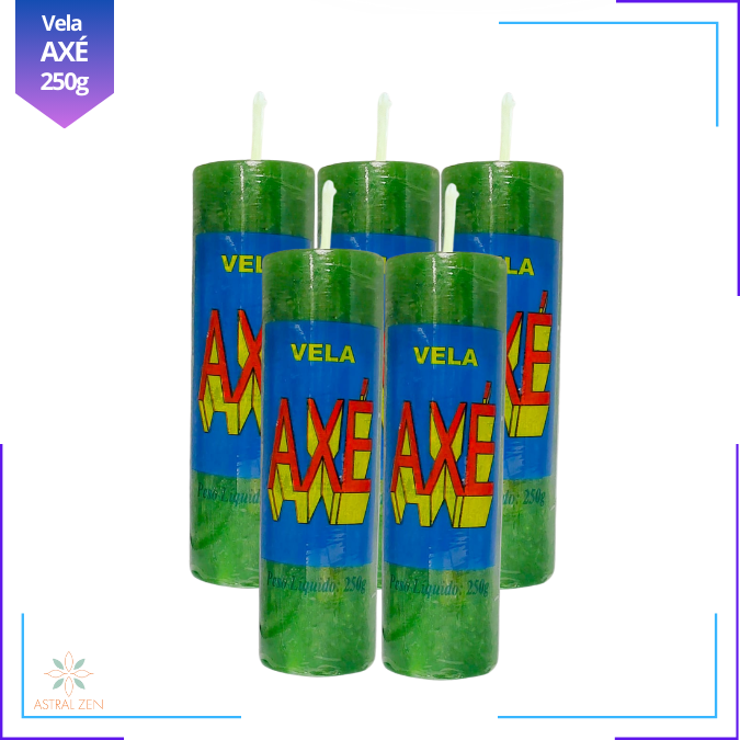 Velas Votivas Coloridas Axé 250 Gramas 100% Parafina Pura 7 dias + de 14 Cores - 6un