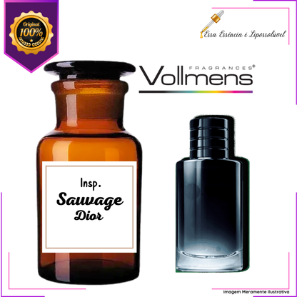 Essência Vollmens Premium Selvagem Homme - O Toque Sofisticado da Perfumaria Importada Masculina