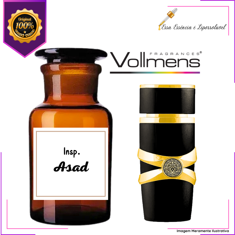 Essência Vollmens Premium Smoked Amber LPV - O Toque Sofisticado da Perfumaria Árabe Masculina 500g