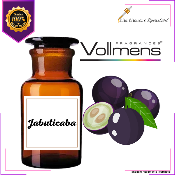 Essência Concentrada Jabuticaba Vollmens Para Aromatizador - Velas - Sabonetes - Perfumes 500g