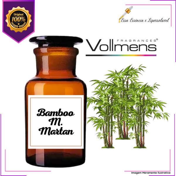 Essência Concentrada Inspiração Bamboo M. Martan Vollmens Para Aromatizador - Velas - Sabonetes - Perfumes