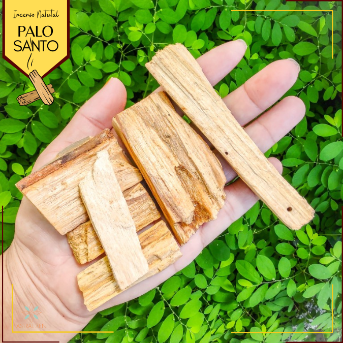 Palo Santo Peruano Original Incenso Vegano Aromaterapia Defumação 100% Natural In Natura