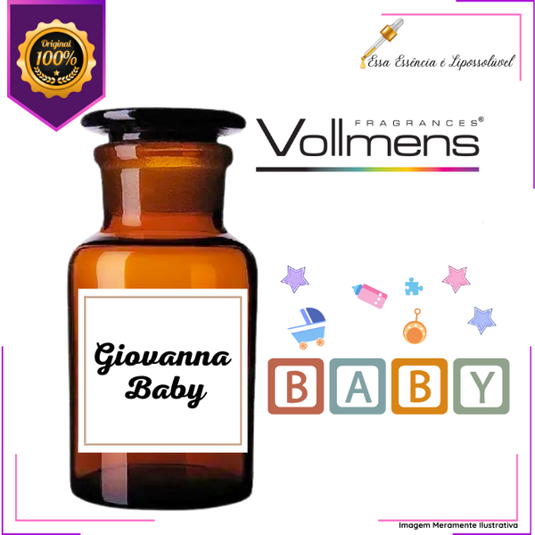 Essência Concentrada Inspiração Giovanna Baby Vollmens Para Aromatizador - Velas - Sabonetes - Perfumes