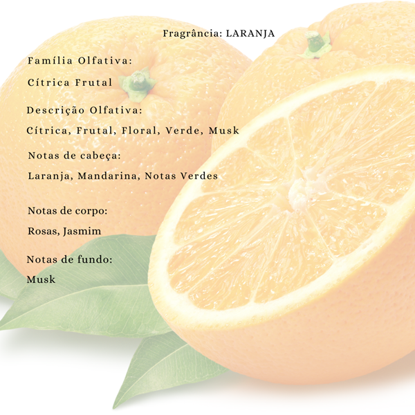 Essência Concentrada Laranja Vollmens Para Aromatizador - Velas - Sabonetes - Perfumes