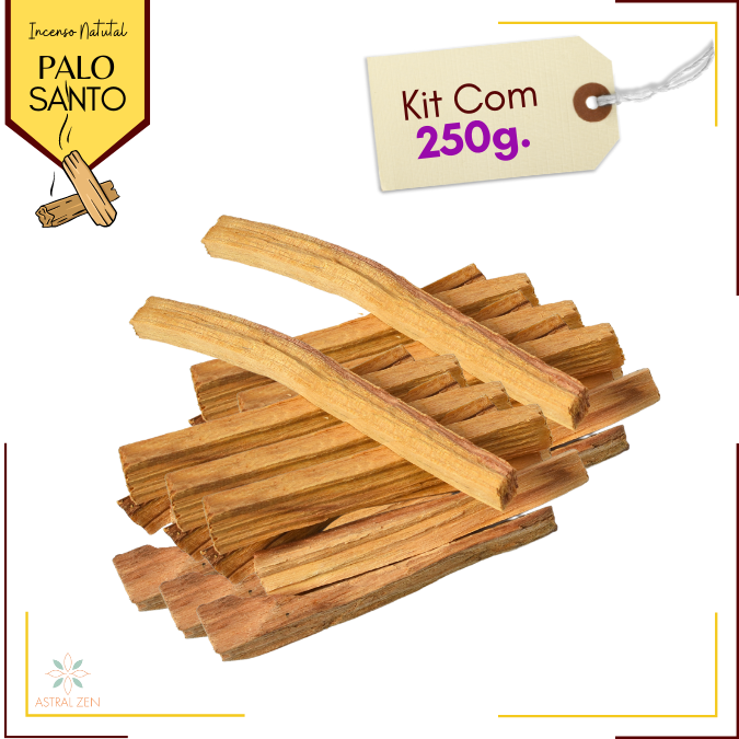 Palo Santo Peruano Original Incenso Vegano Aromaterapia Defumação 100% Natural In Natura