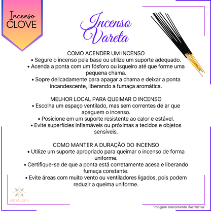 Incenso Flute Magia do Amor - Kit com 6 Iguais ou Variados