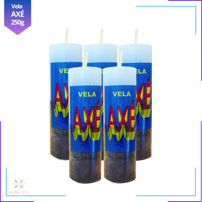 Velas Votivas Coloridas Axé 250 Gramas 100% Parafina Pura 7 dias + de 14 Cores - 6un