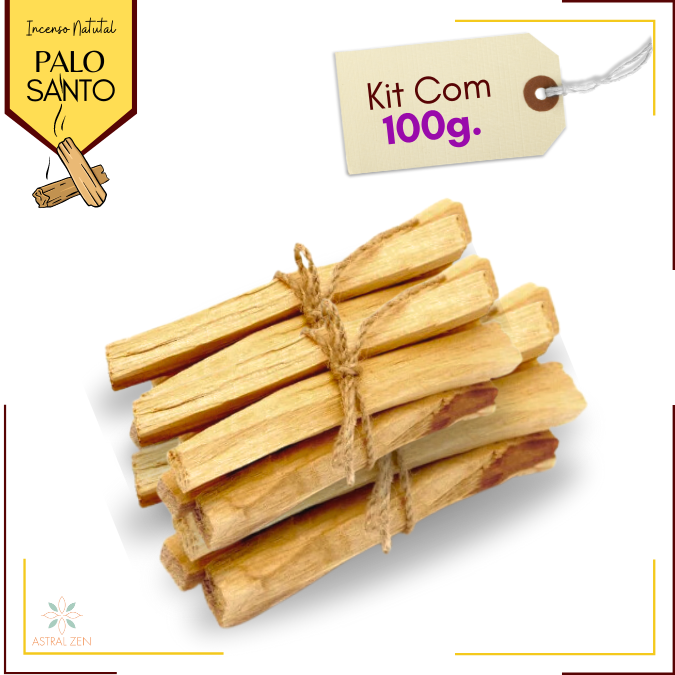 Palo Santo Peruano Original Incenso Vegano 100% Natural In Natura Aromaterapia Defumação