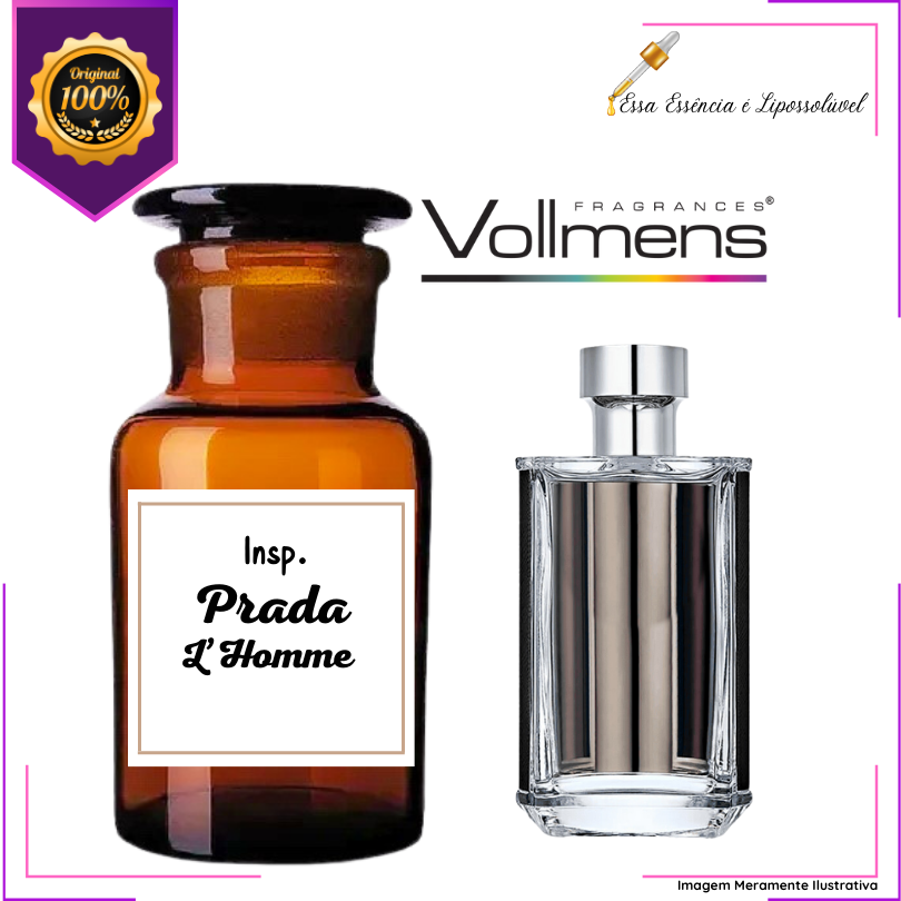 Essência Vollmens Premium Argent RTB - O Toque Sofisticado da Perfumaria Importada Masculina 500g