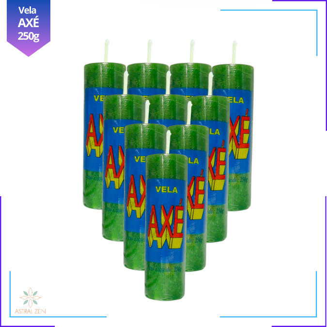 Velas Votivas Coloridas Axé 250 Gramas 100% Parafina Pura 7 dias + de 14 Cores - 10un