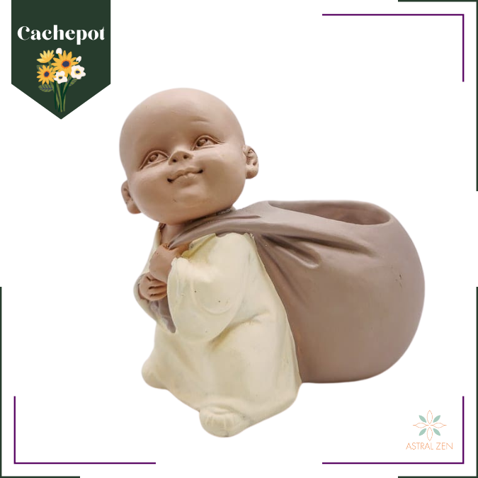 Baby Buda Com Saco Cachepot