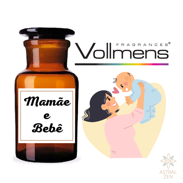 Essência Concentrada Inspiração Mamãe e Bebê Vollmens Para Aromatizador - Velas - Sabonetes - Perfumes