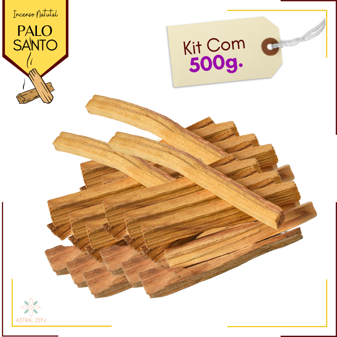 Palo Santo Peruano Original Incenso Vegano Aromaterapia Defumação 100% Natural In Natura