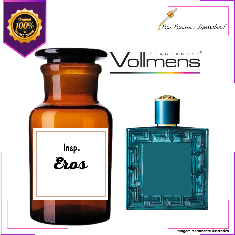 Essência Vollmens Premium Eros LPV - O Toque Sofisticado da Perfumaria Importada Masculina