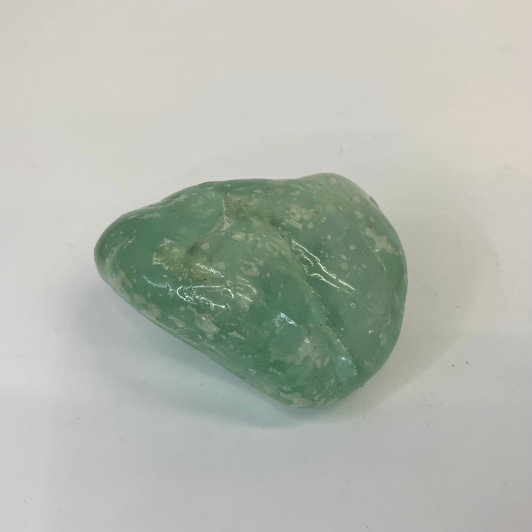 Pedra Fluorita Verde Rolada 308G