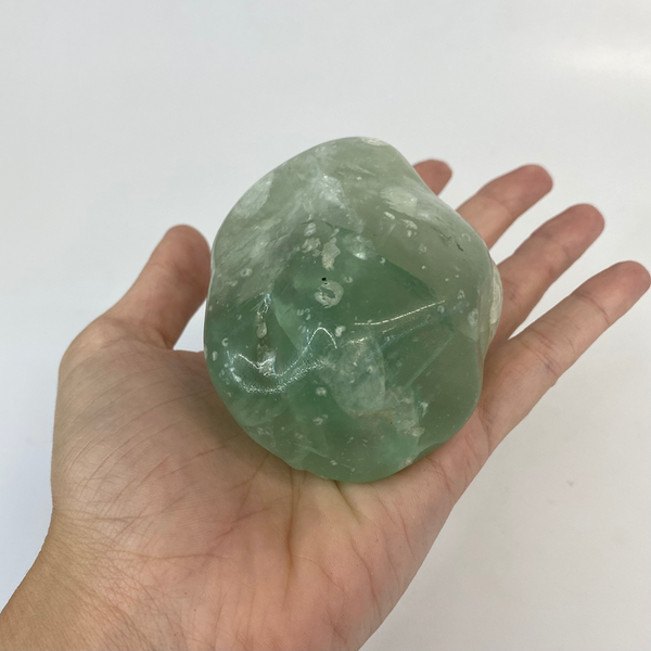 Pedra Fluorita Verde Rolada 136G