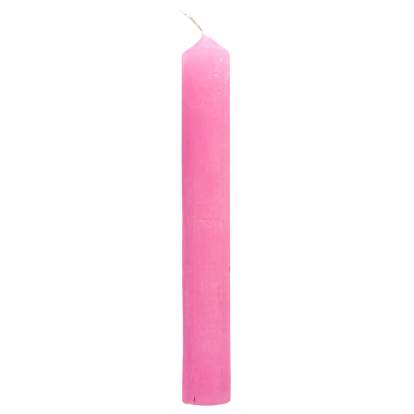 10 Velas Palito de Cor Parafina 7 Horas  (16 x 2cm)