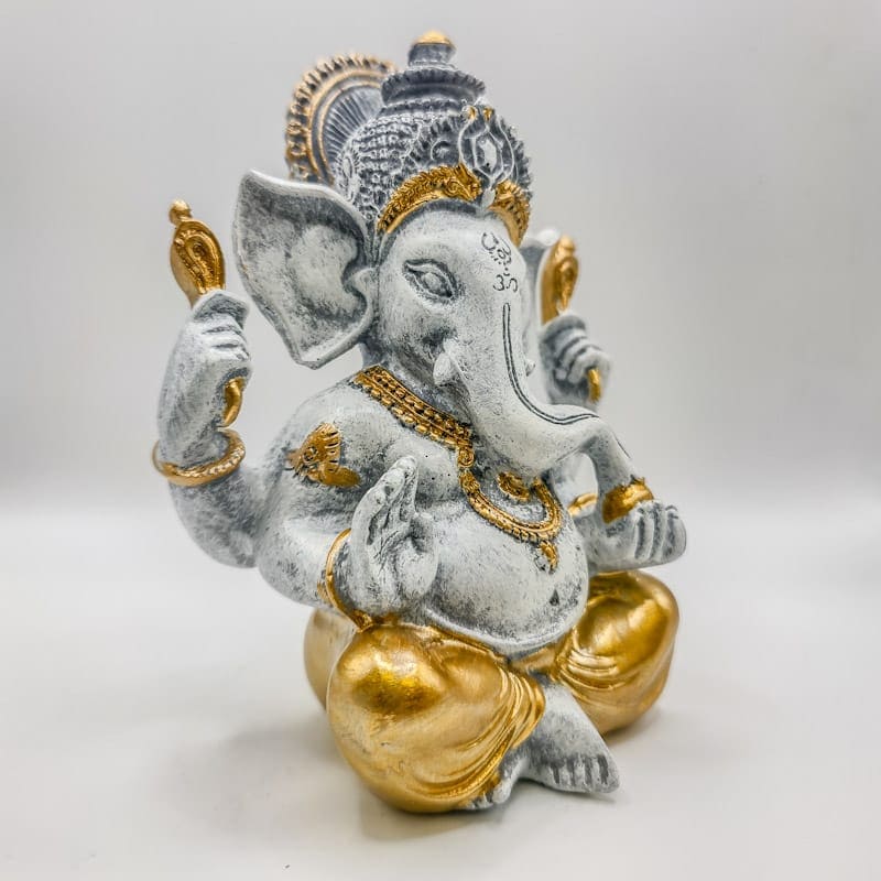 Ganesha Deus da Sabedoria e da Fortuna 11x13 cm