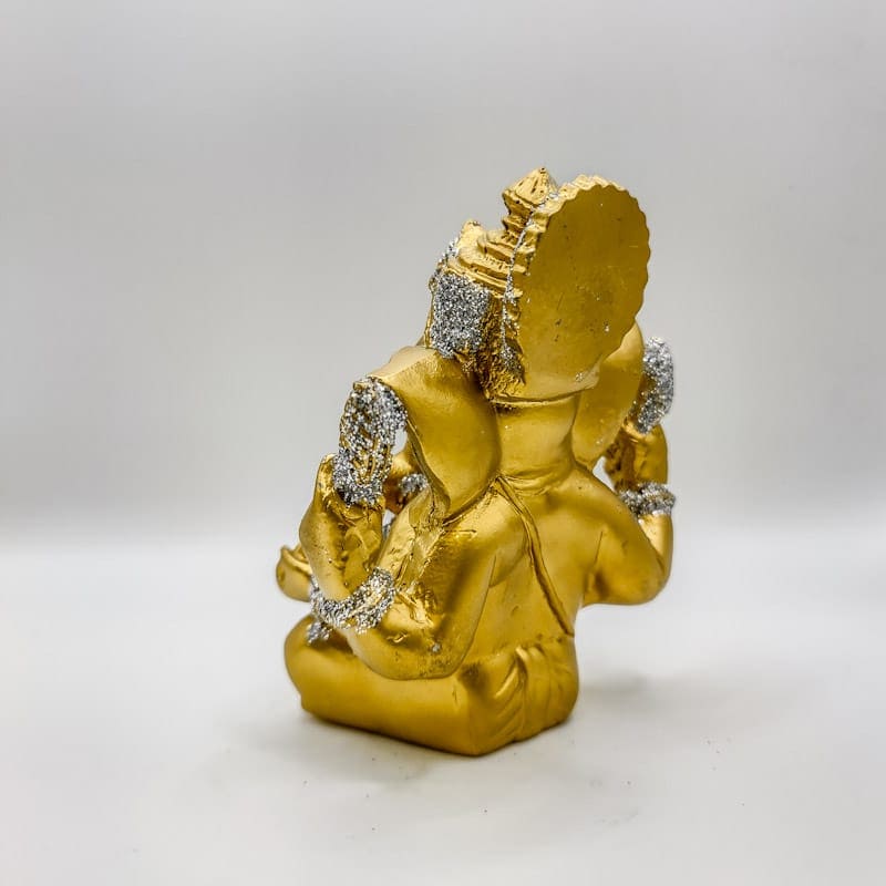 Ganesha Dourada e Prata