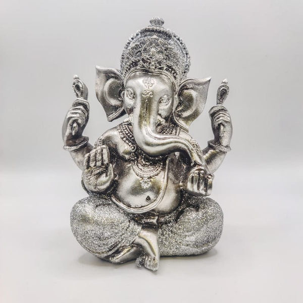 Ganesha da Sabedoria e da Fortuna Prateada