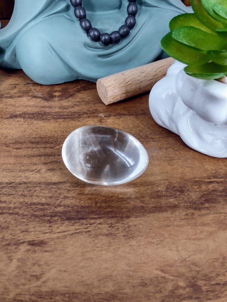 Esfera Oval Cristal De Quartzo - Astral zen