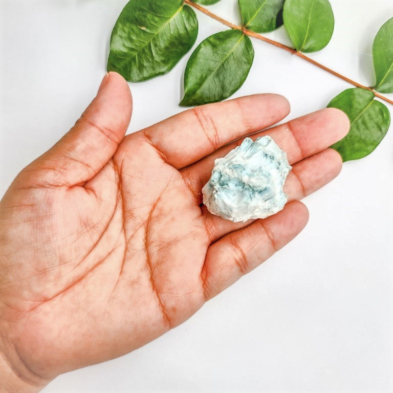 Pedra Larimar Bruta Natural 30g