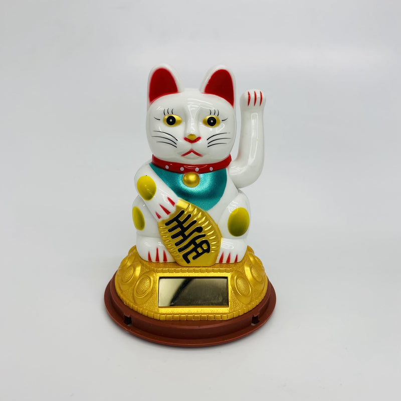 Gato da Sorte Manekineko Recarregável Solar