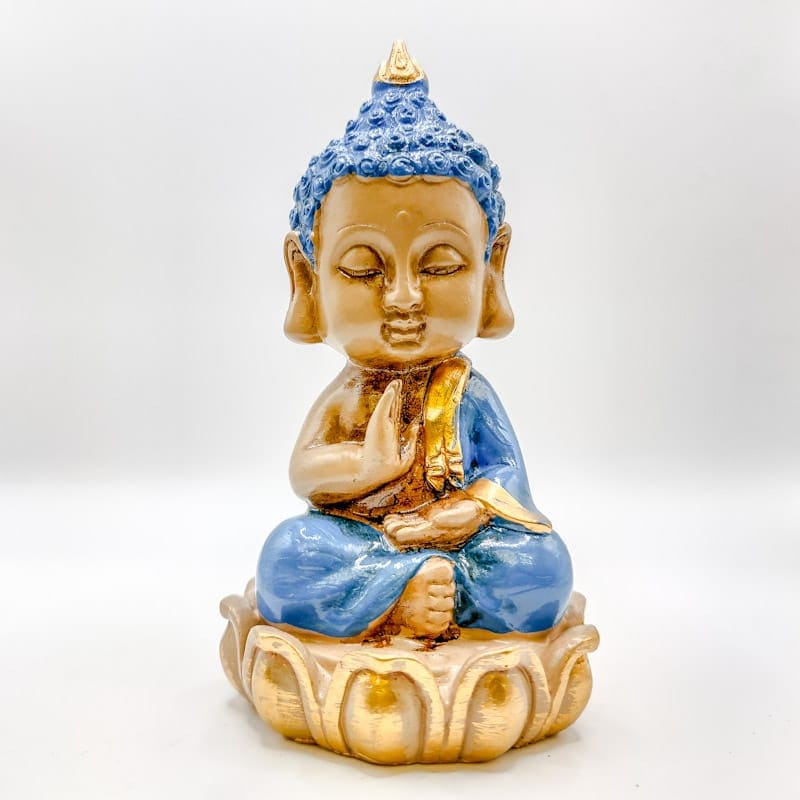 Buda Abhaya Mudra Palma da Mão de Lado