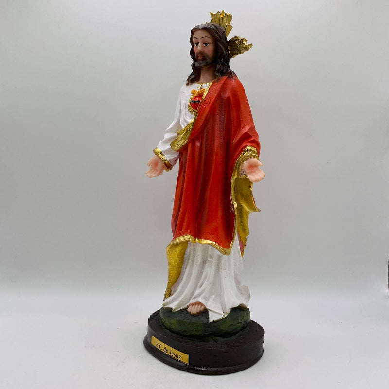 Sagrado Coração de Jesus em Resina 20 cm