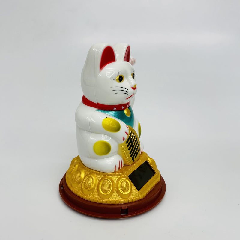 Gato da Sorte Manekineko Recarregável Solar