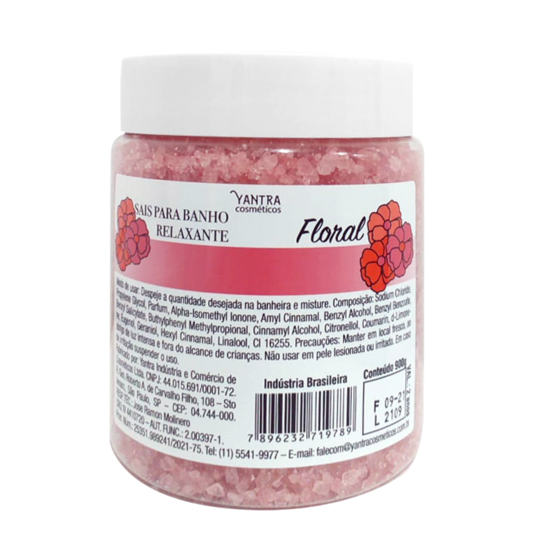 Sais Para Banho Relaxante Floral Yantra 900g