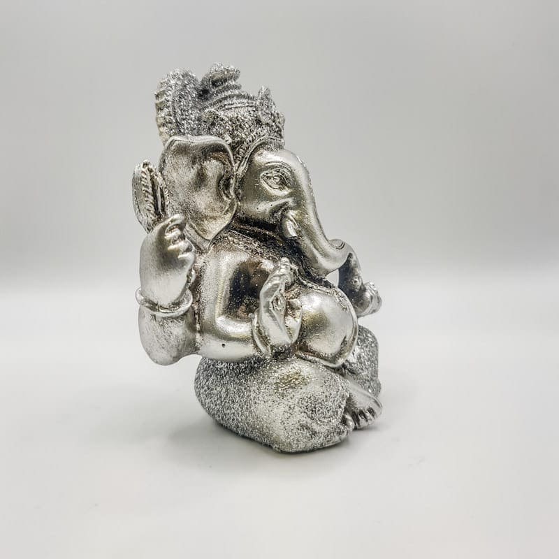 Ganesha da Sabedoria e da Fortuna Prateada