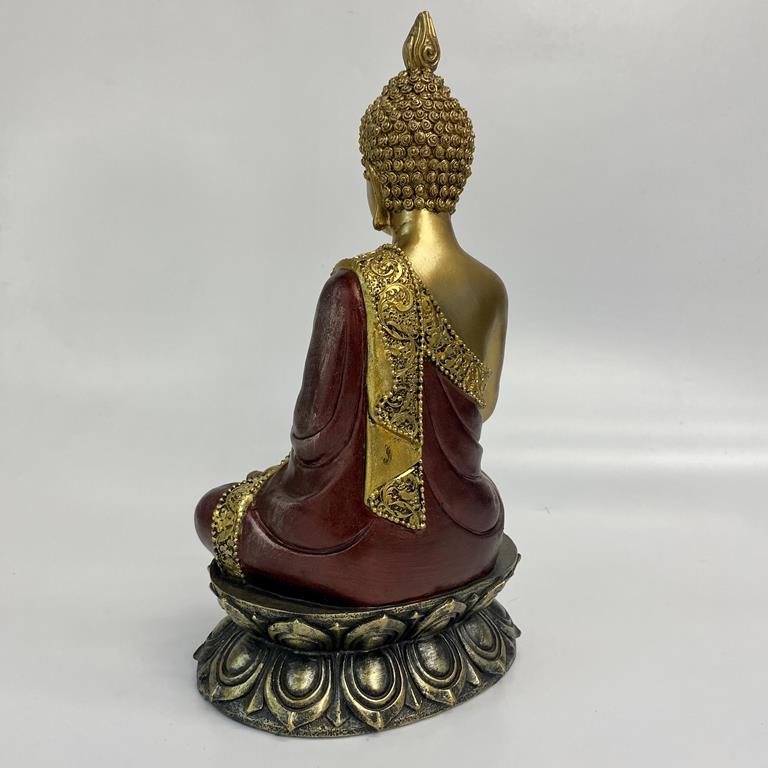 Buda Dourado Sentado 24 cm