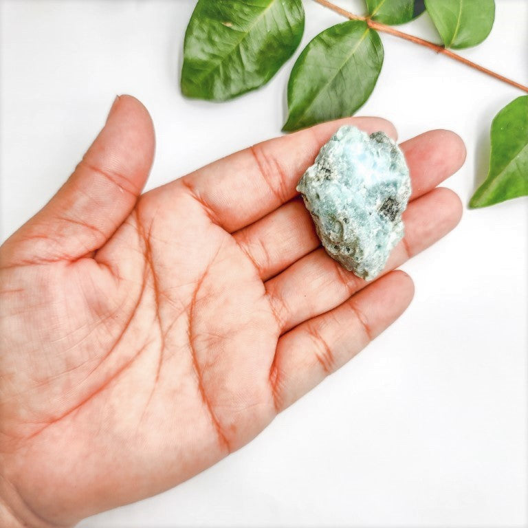 Pedra Larimar Bruta Natural 28g