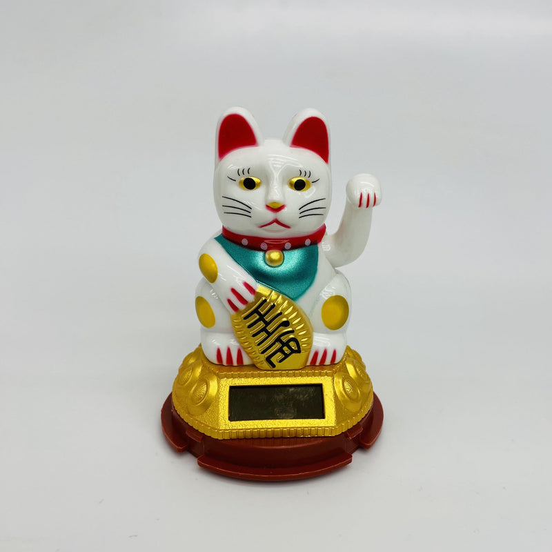 Gato da Sorte Manekineko Recarregável Solar