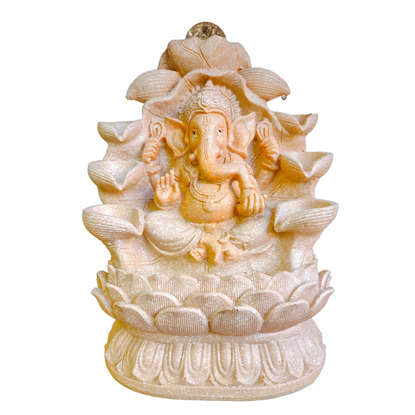 Fonte Esotérica Decorativa Com Bola Giratória - Ganesha