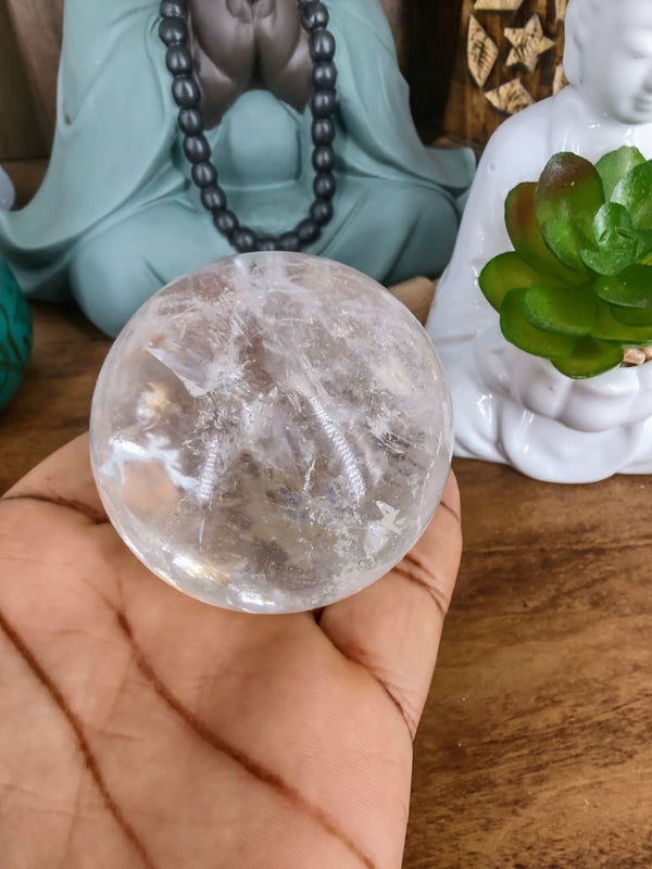 Esfera Cristal De Quartzo 230G - Astral zen